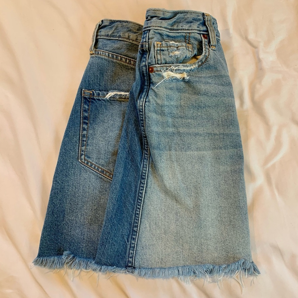 Zoe Natural Rise Vintage A-Line Skirt